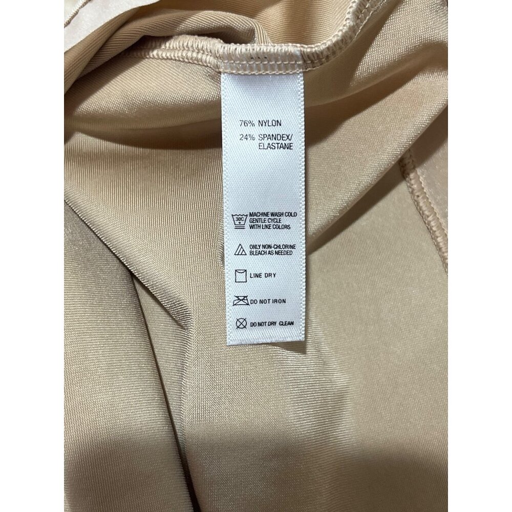 Spanx Open Bust Compression Tank Top Womens 1X Nude Shapewear - Picture 7 of 7